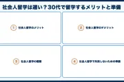 社会人留学は遅い？30代で留学するメリットと準備