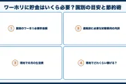 ワーホリに貯金はいくら必要？国別の目安と節約術